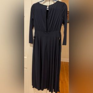 Cocktail Dress-NWOT NAVY BLUE Size 12